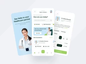 Features of healthcare apps