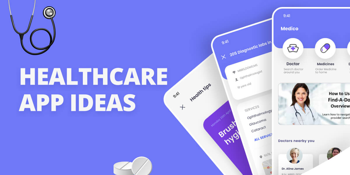 Healthcare App Ideas banner