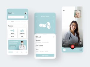 Features of healthcare apps